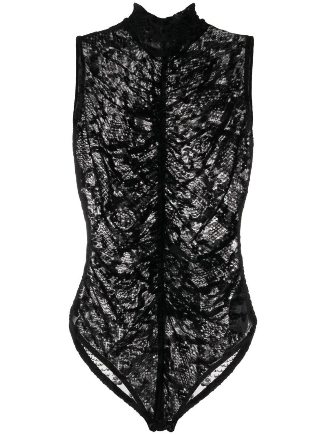 

Жаккардовое боди Philipp Plein, черный