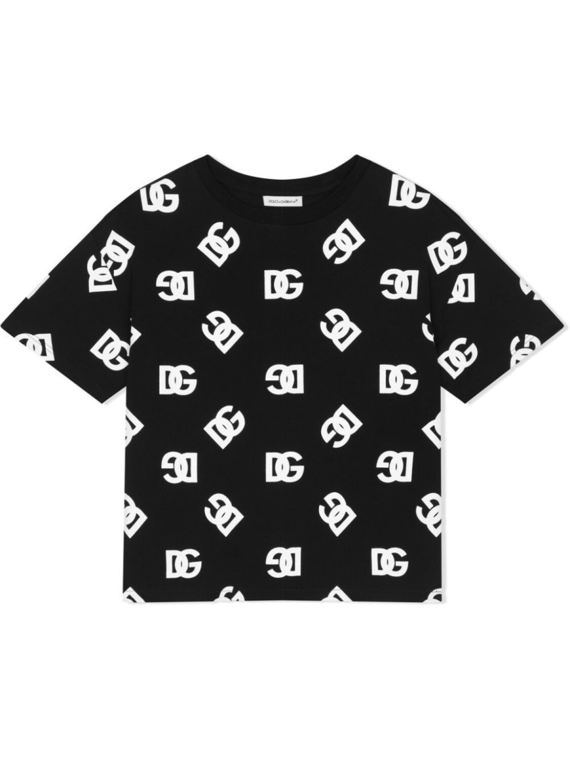

Dolce & Gabbana футболка с логотипом DG, черный