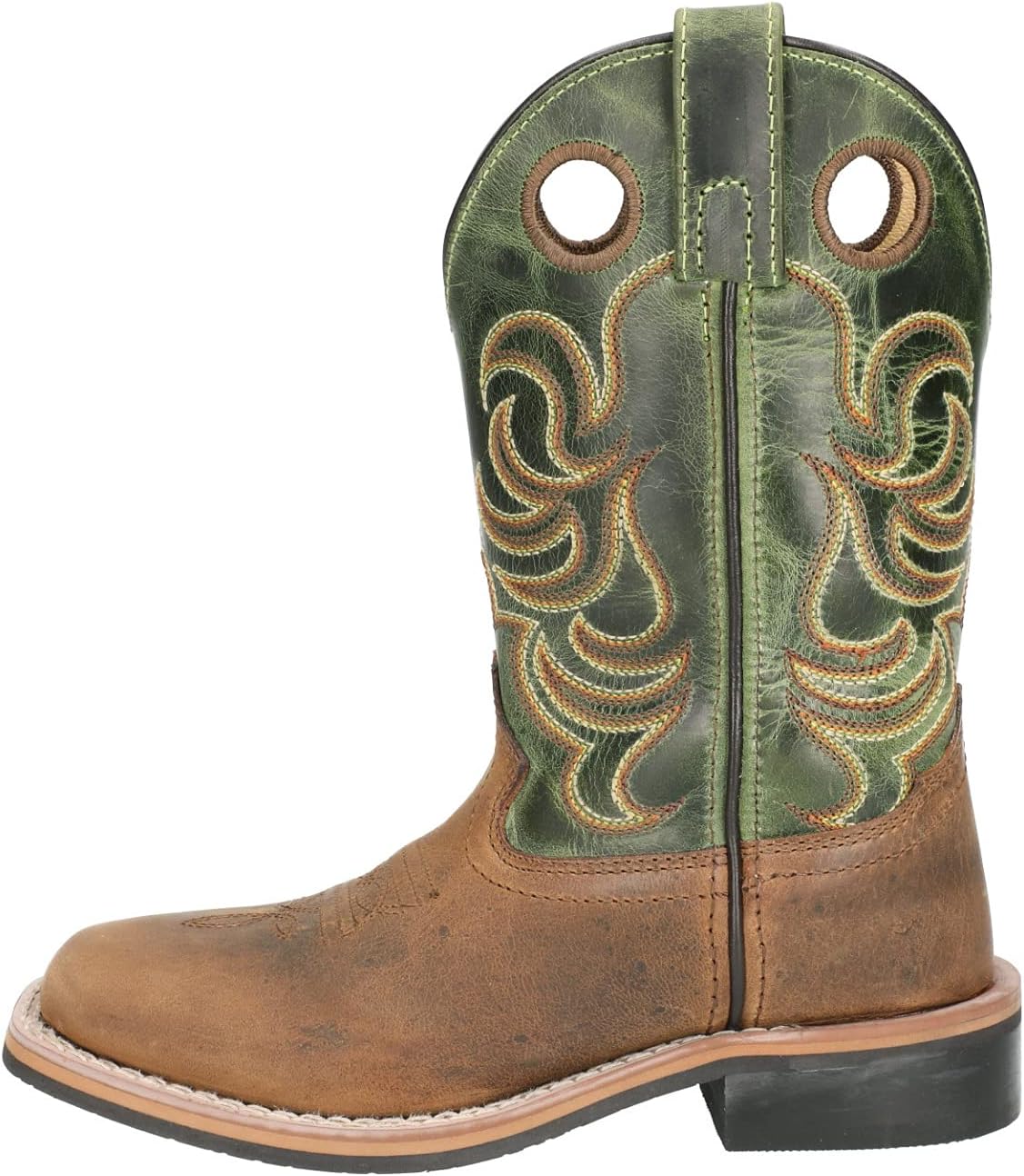 

Детские ковбойские сапоги Smoky Mountain Jesse Western Smoky Mountain Boots, зеленый/коричневый
