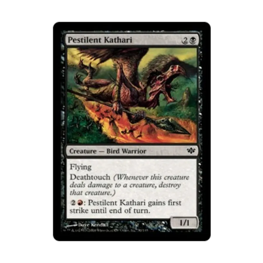 

CCG Чумная катари (C) (фольга), MTG - Conflux