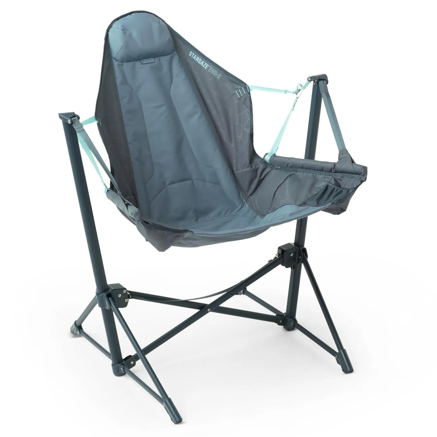 

Stargaze Evo-X Складное кресло для кемпинга с откидной спинкой NEMO, Ombre Blue