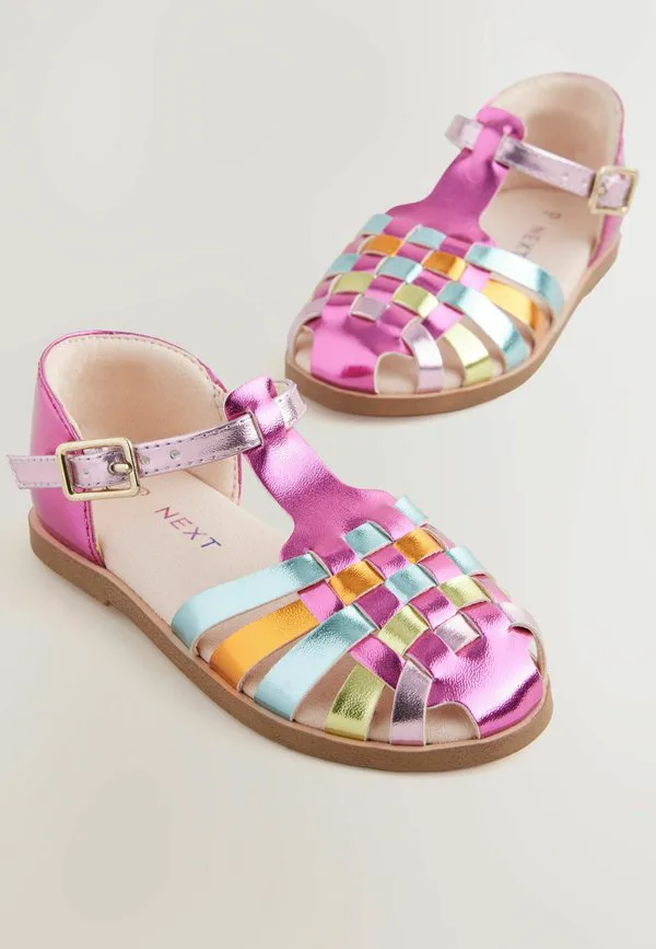 Стандартные рыбацкие сандалии для особых случаев Next, Rainbow Metallic — фото 2