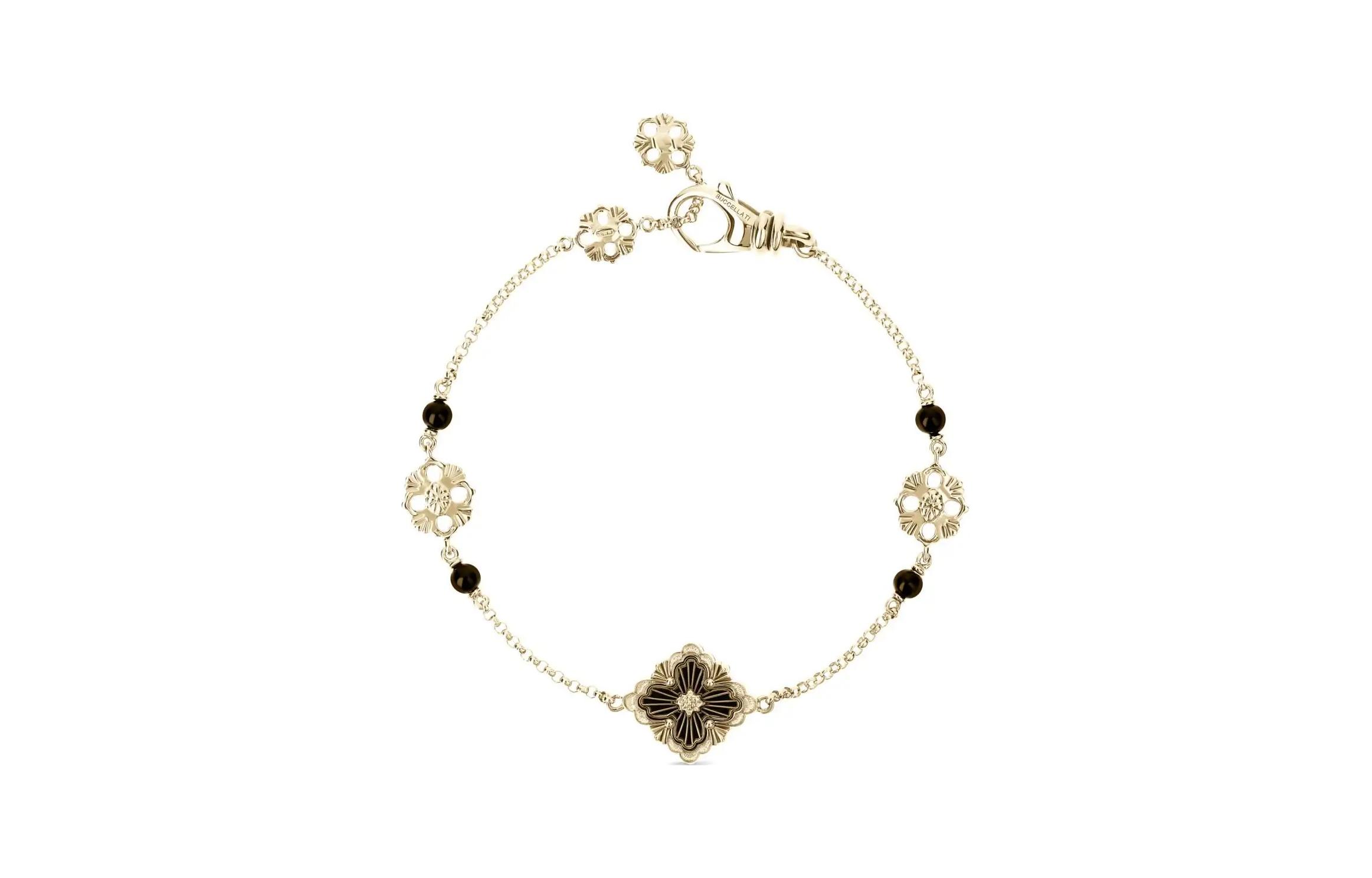 

BUCCELLATI Золотой браслет из агата 18 карат