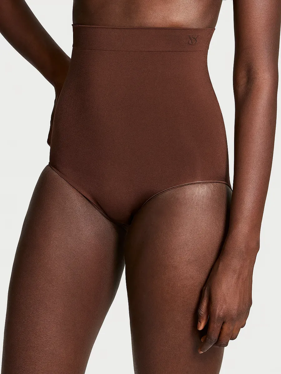 

Трусики с высокой талией SeamlessShaping Victoria'S Secret, цвет Ganache