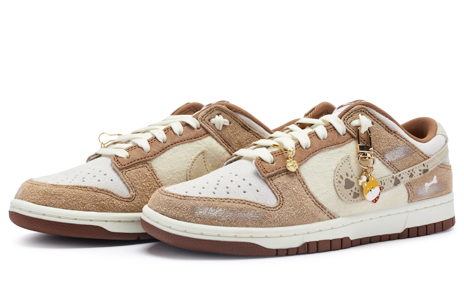 

Кроссовки Nike Dunk Skateboard Shoes Men Low-Top White Yellow