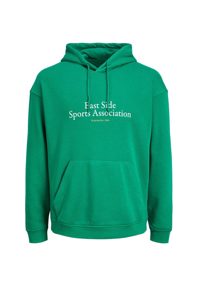 

Толстовка с капюшоном Brink City Jack & Jones, зеленый