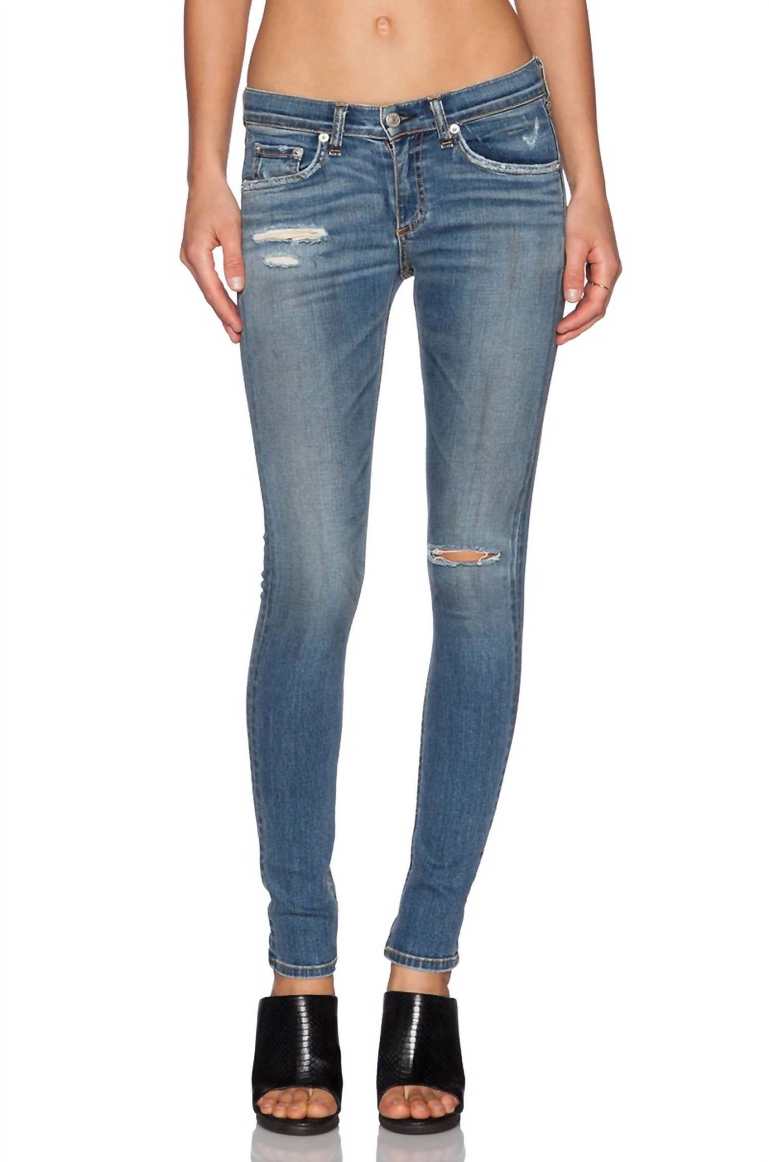 

Узкие джинсы в Брансуике rag & bone, цвет brunswick