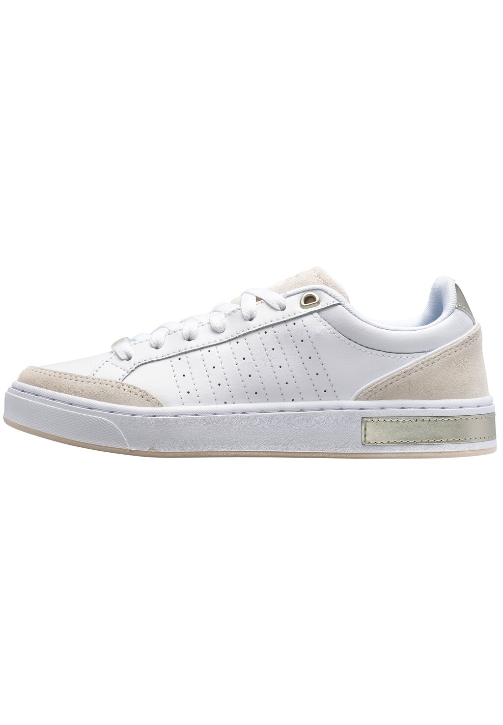 

Кроссовки низкие COURT BLOCK K-SWISS, цвет white alyssum champagne