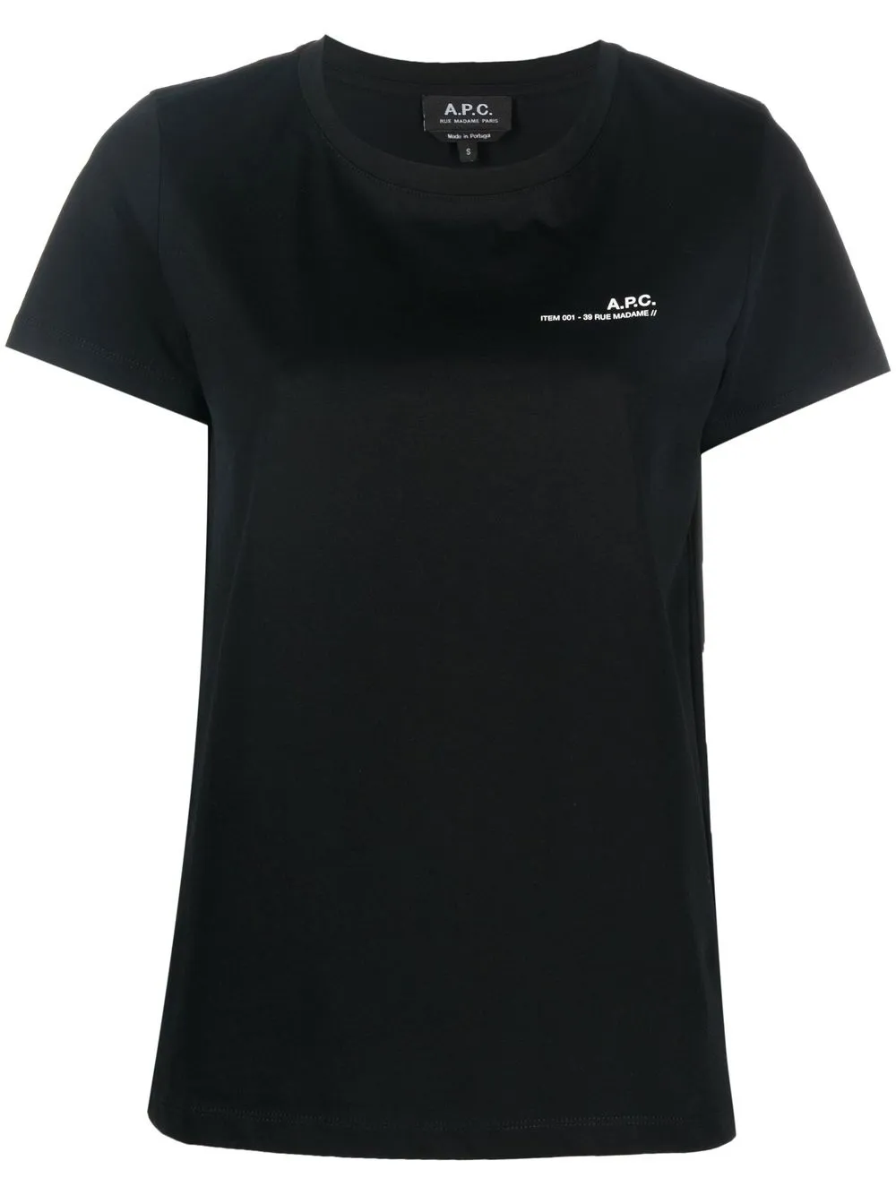 

Футболка с логотипом A.P.C., черный