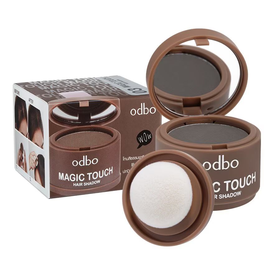 

ODBO Тени для волос Odbo Magic Touch 3г. 03 Серо-Коричневый, Gray Brown