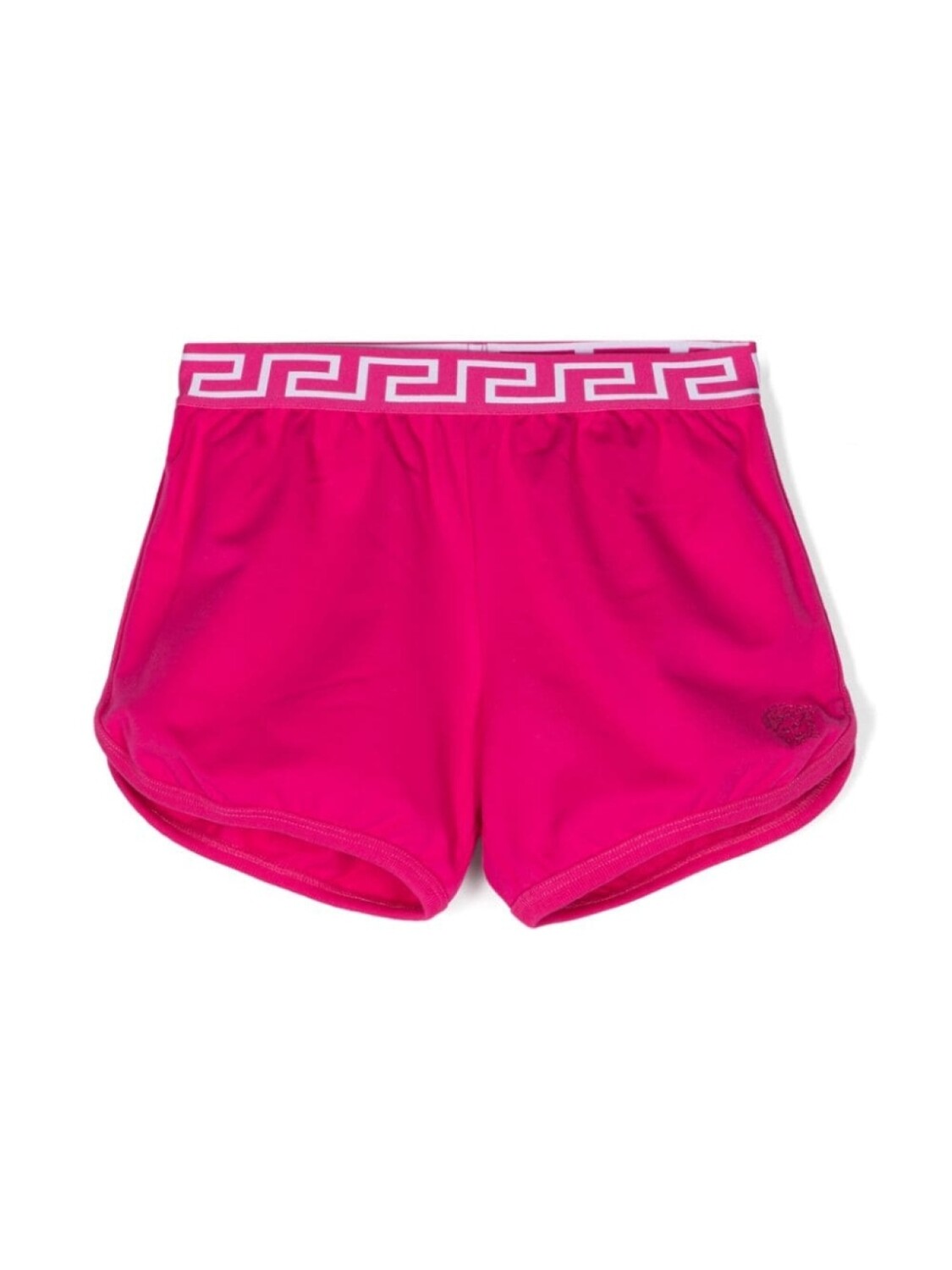 

Versace Kids шорты с вышивкой Medusa, розовый
