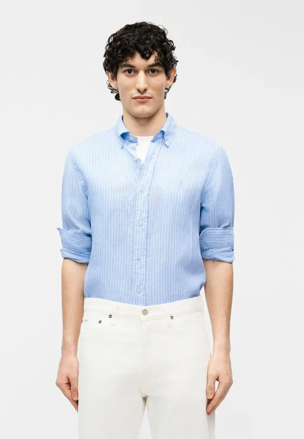 Спортивная рубашка Polo Ralph Lauren, Blue/White
