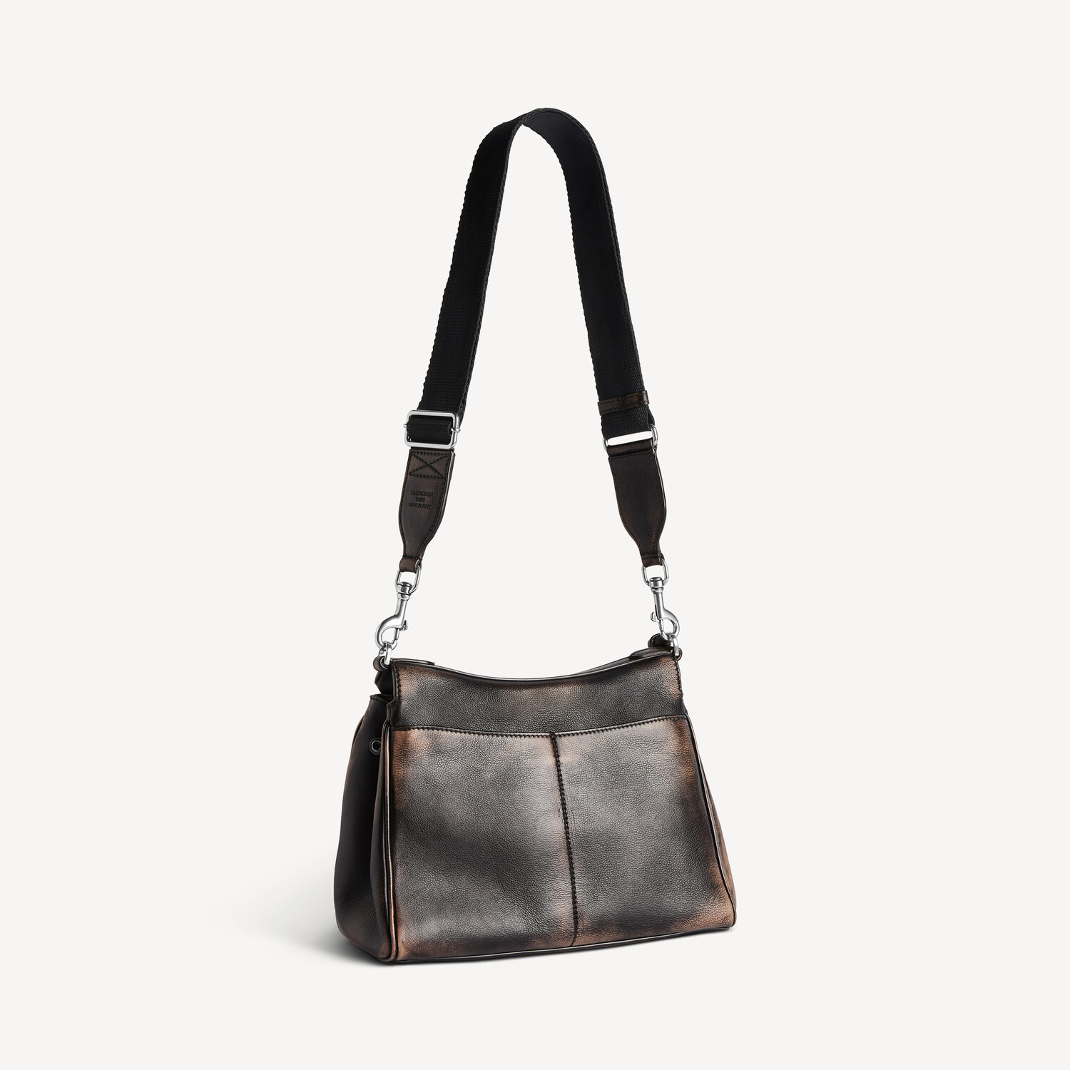 Мужская небольшая сумка-мессенджер rodeo в коричневом цвете BALENCIAGA, коричневый — фото 3