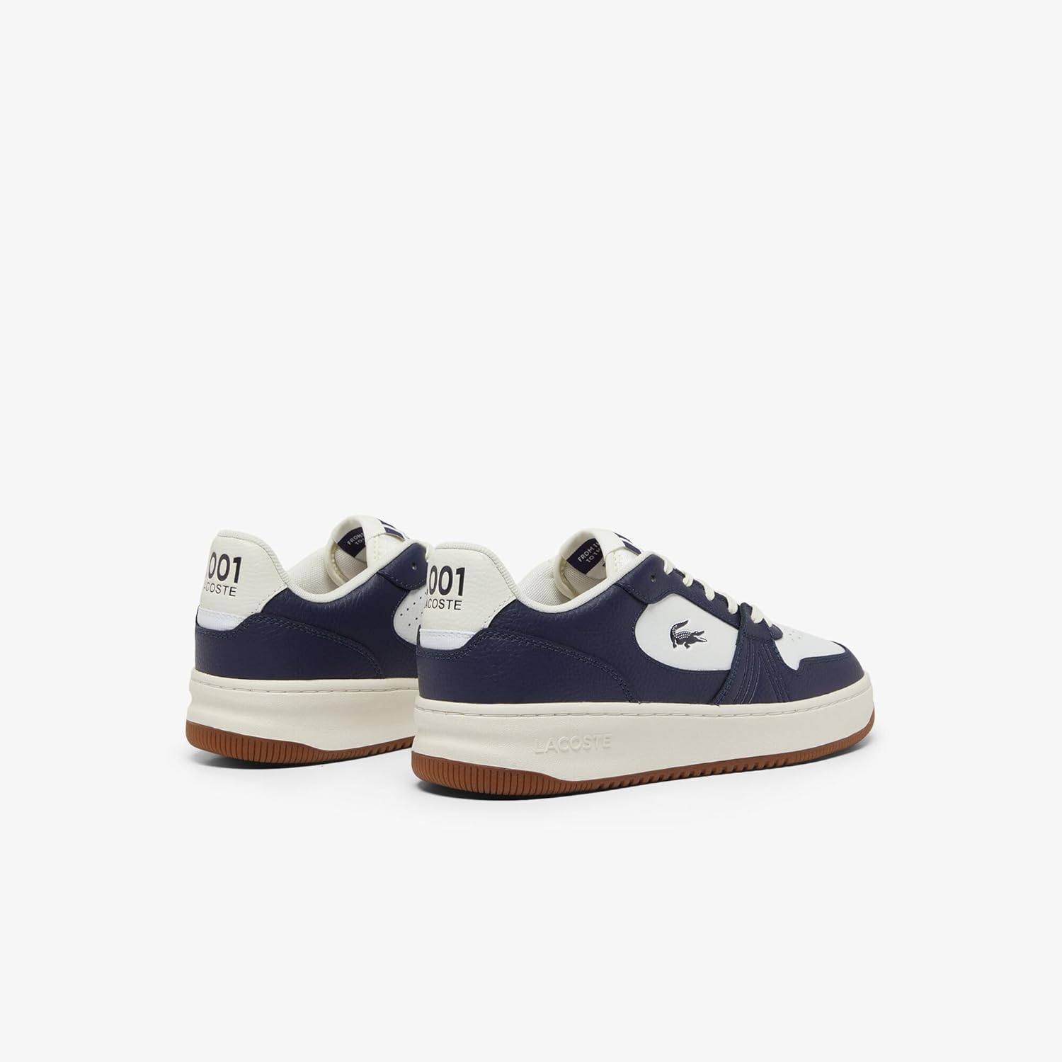 Lacoste мужские кроссовки L001 Set, Nvy/Gum — фото 3