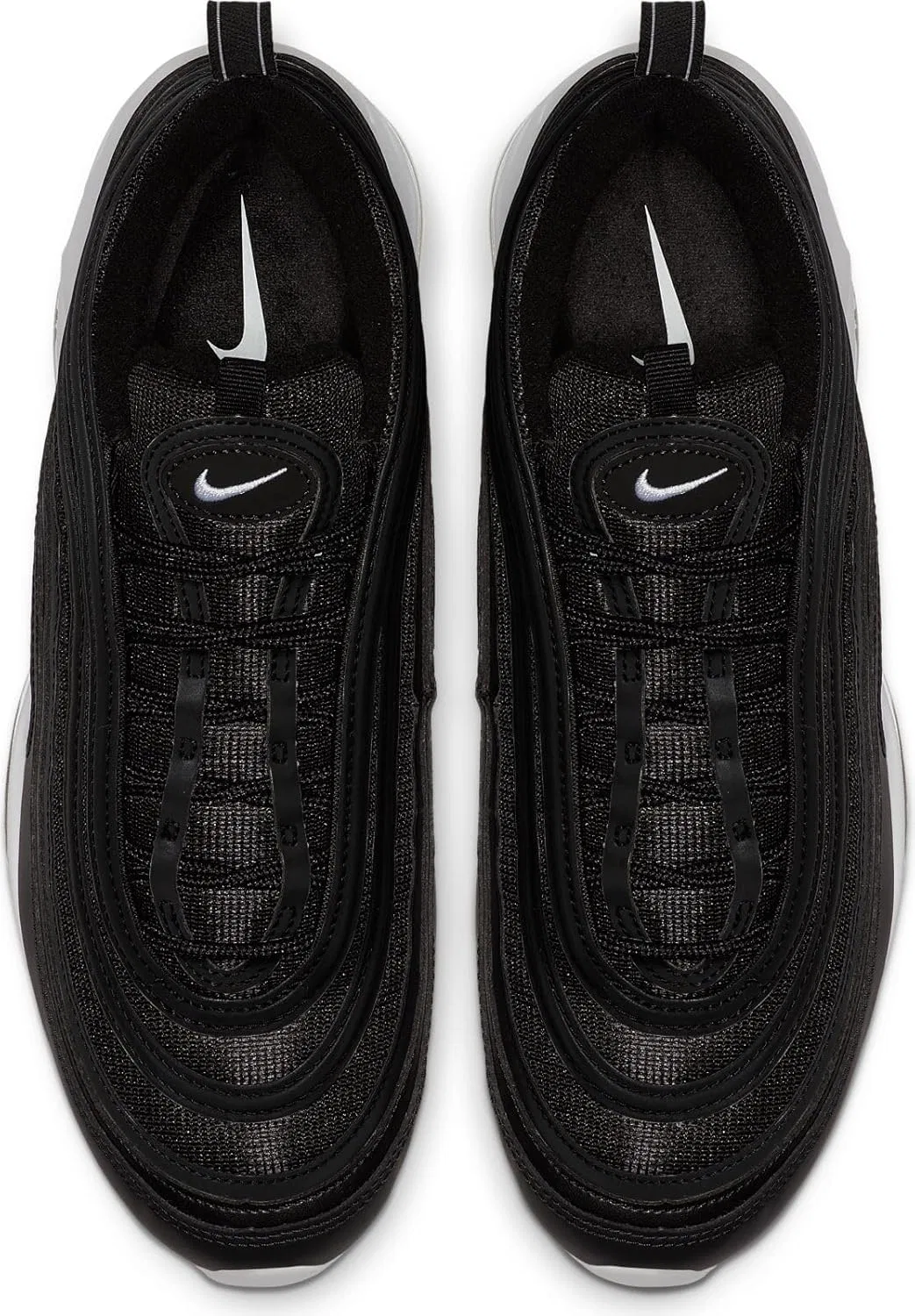 Мужские кроссовки NIKE Air Max 97, 2-Black Black White 001 — фото 4