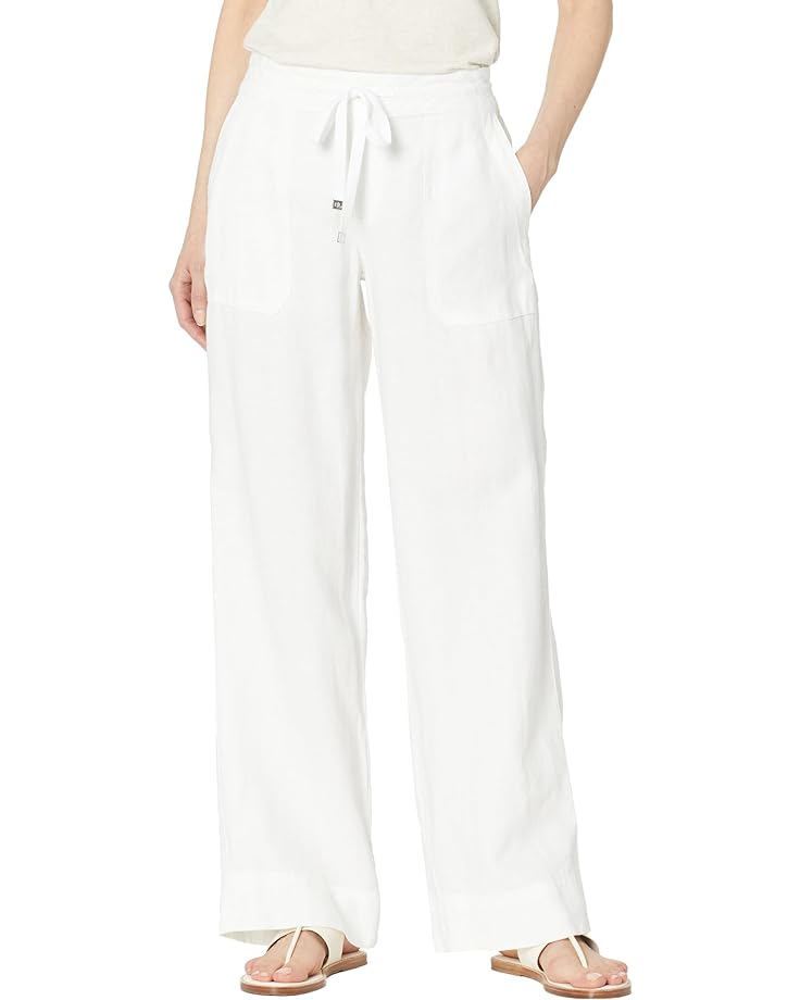 

Брюки LAUREN Ralph Lauren Linen Wide-Leg, белый