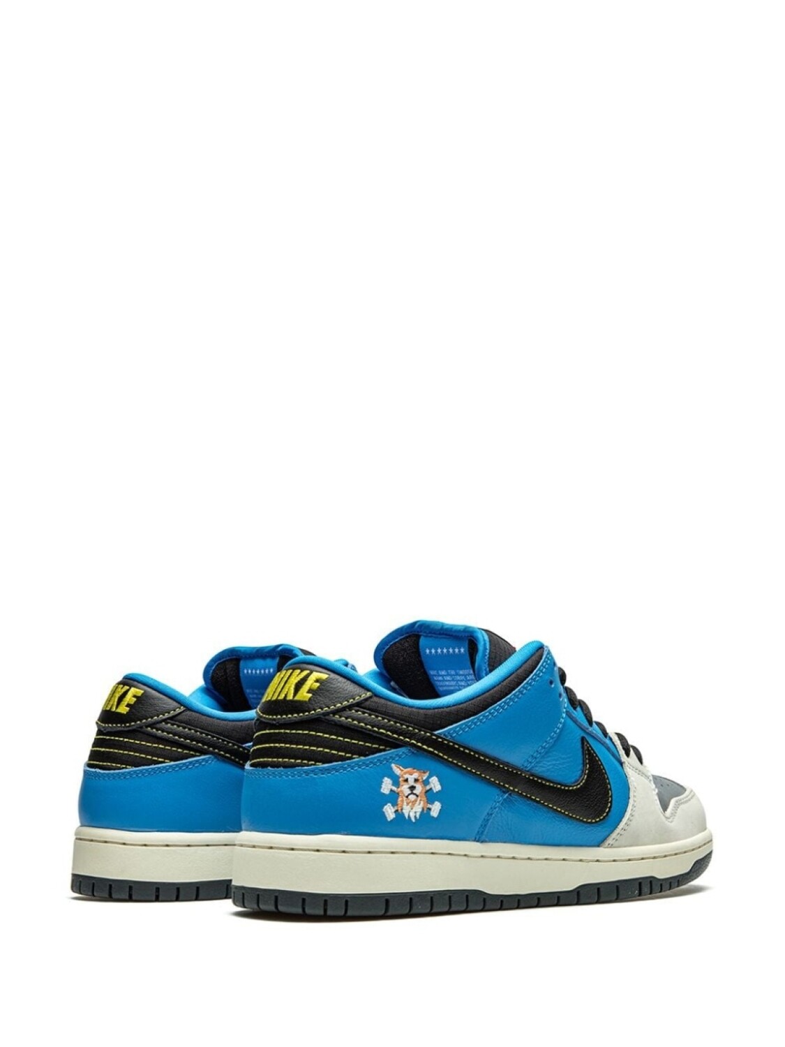 Jordan кроссовки SB Dunk Low Pro из коллаборации с Instant Skateboards, синий — фото 3
