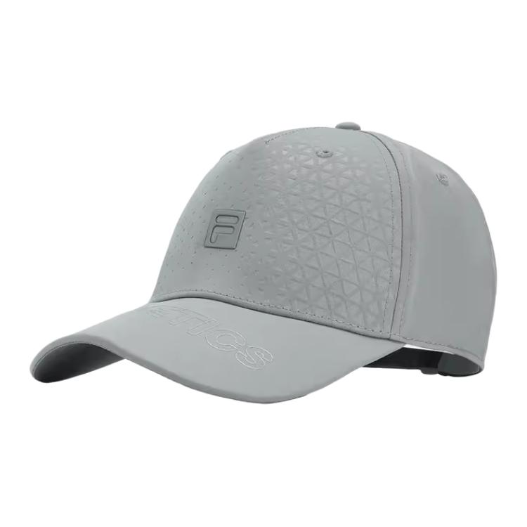 

FILA Бейсболка из полиэстера и эластана унисекс серый тайцин, Taiqing Gray