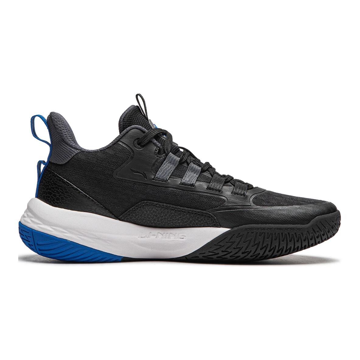 Баскетбольные кроссовки Dragon Fist V3 Kids GS Low-top Black Lining Young, черный — фото 2