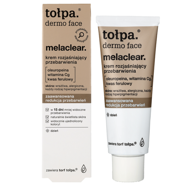 

Дневной крем от пигментации, 40 мл Tołpa Dermo face melaclear