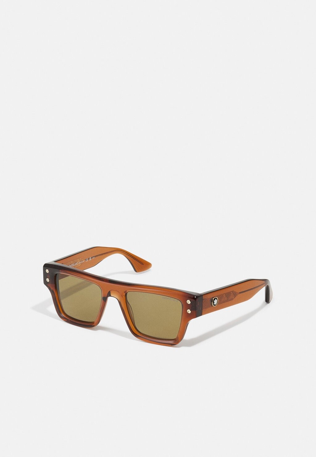 

Солнцезащитные очки Mont Blanc, цвет brown