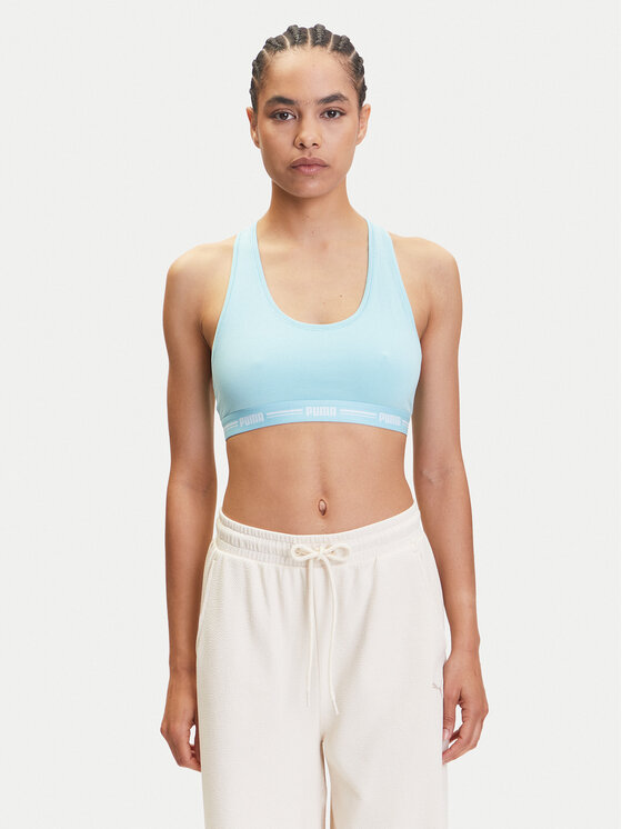 

Верхний бюстгальтер 907862 Puma, зеленый