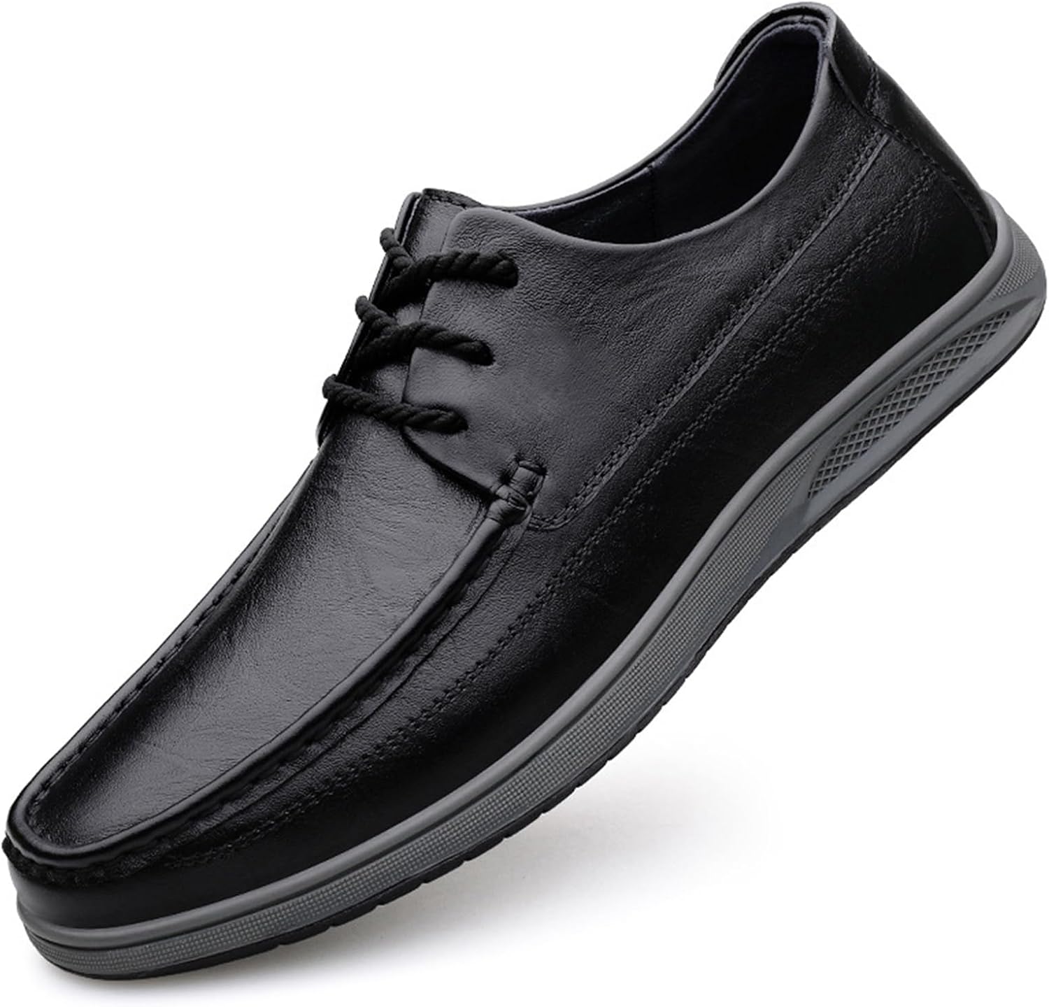 

Мужские кожаные туфли-оксфорды на шнуровке Galonfulty, черный