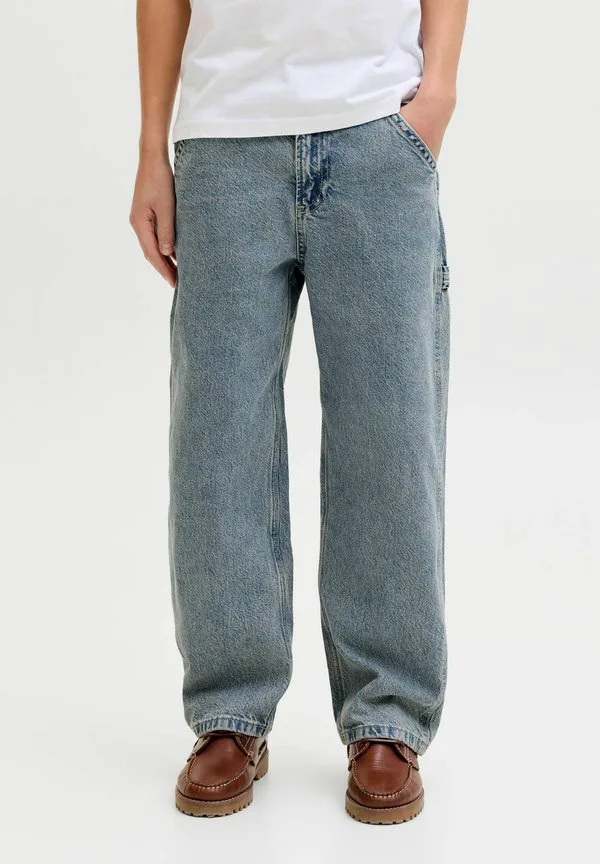 Свободные джинсы свободного кроя jjialex jjcarpenter Jack & Jones Junior, Blue Denim — фото 2