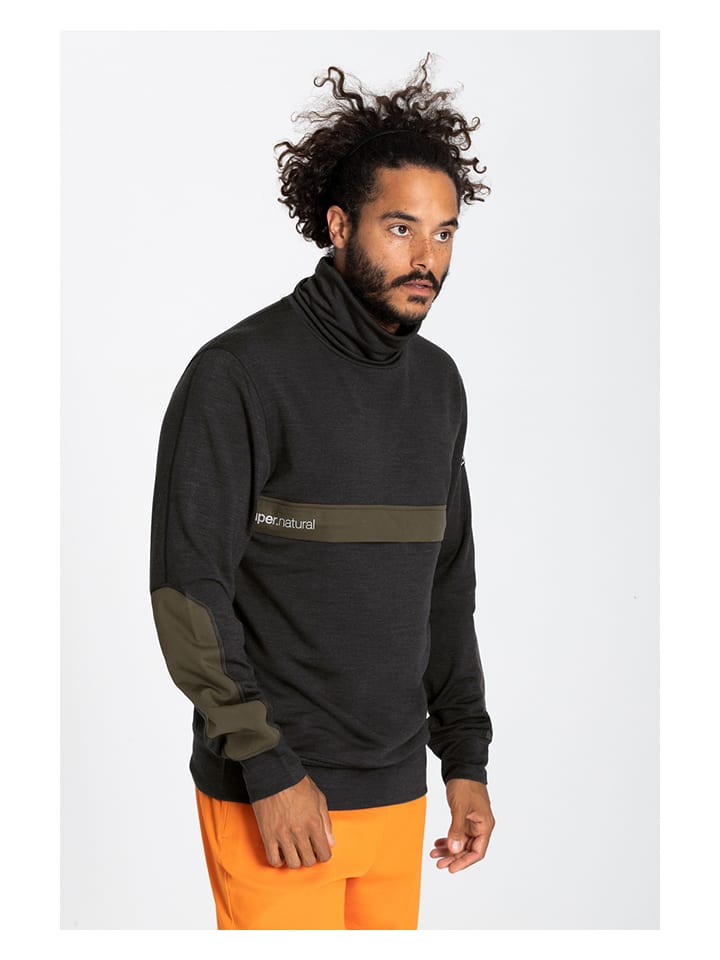 

Supernatural Флисовый свитер «Альпийский» антрацитового цвета