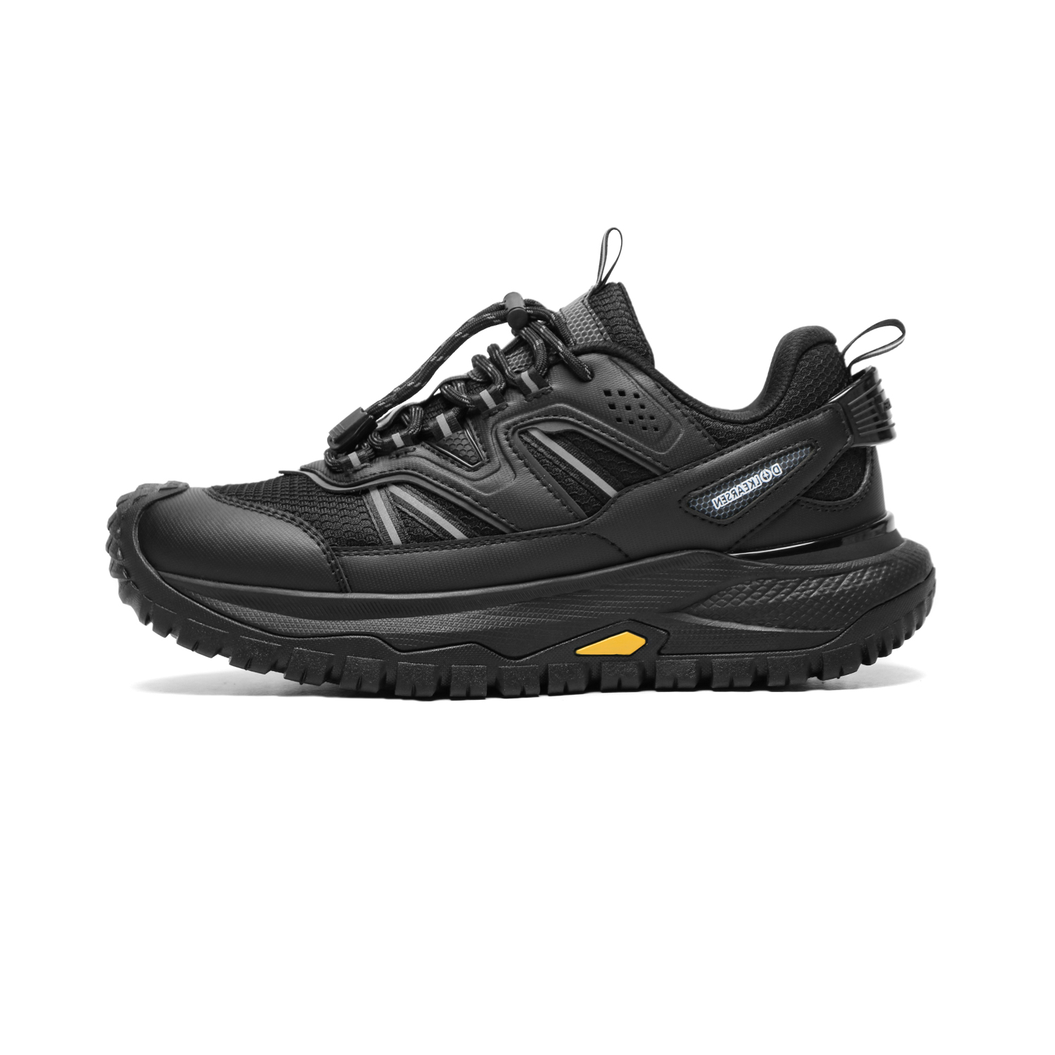

Meixi Мужские низкие кэжуал кеды черные, цвет Black
