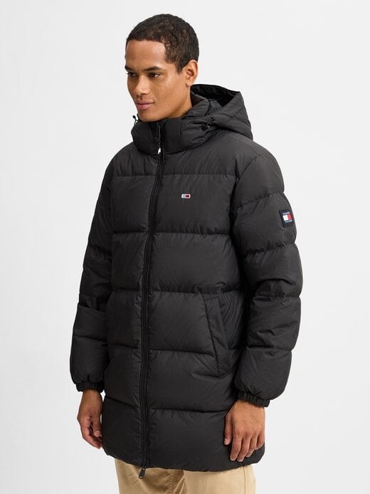 

Пуховое пальто Tommy Jeans, черный