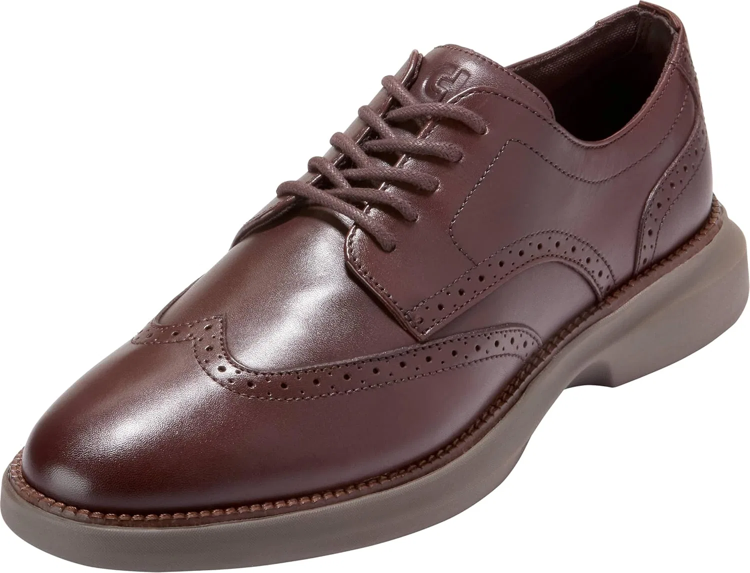 Мужские оксфорды Cole Haan Grand Shadowlite Wingtip Oxford, Madeira Dark Natural Morel
