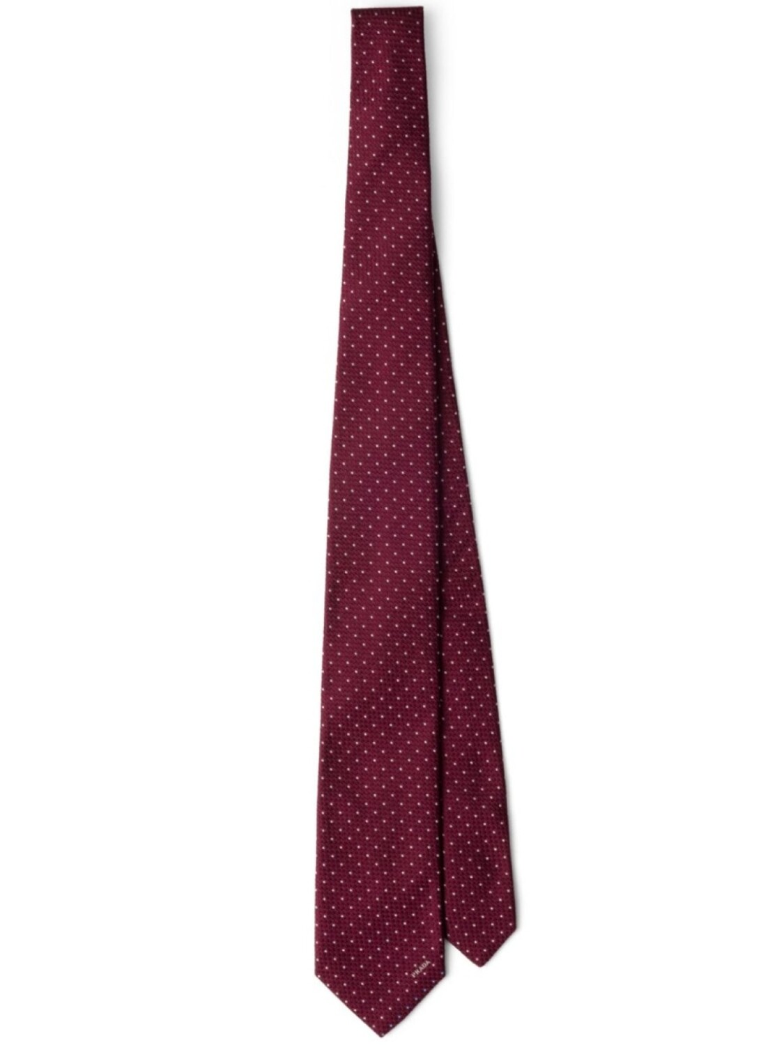 

Prada шелковый галстук, красный