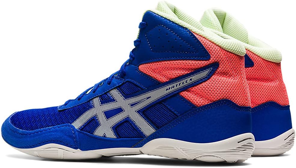 Мужские борцовские кроссовки Asics Matflex 6, синий/серый — фото 3