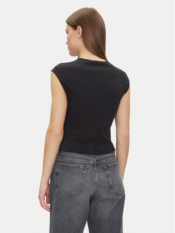 Топ облегающего кроя Liquid Touch Top K20K208422 Calvin Klein, белый — фото 3