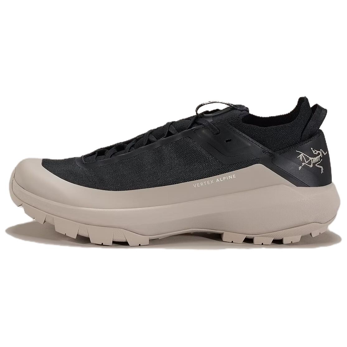 

Arcteryx Вертекс Альпийские устойчивые к истиранию дышащие легкие низкие треккинговые туфли мужские черные, цвет Black