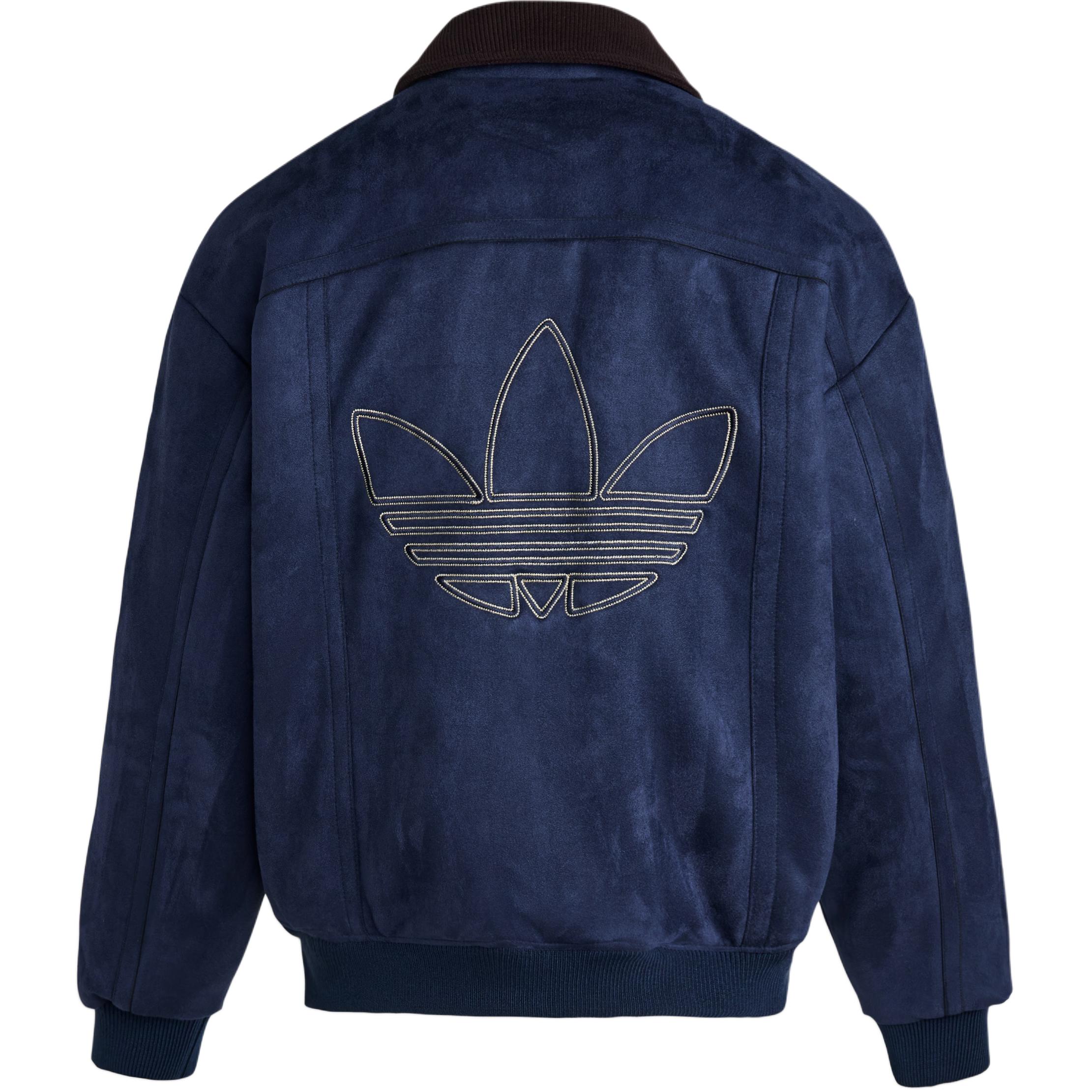 FW25 CRAFTED JACKET Утепленная Пуховая Куртка Мужская Adidas Originals, темно indigo — фото 3