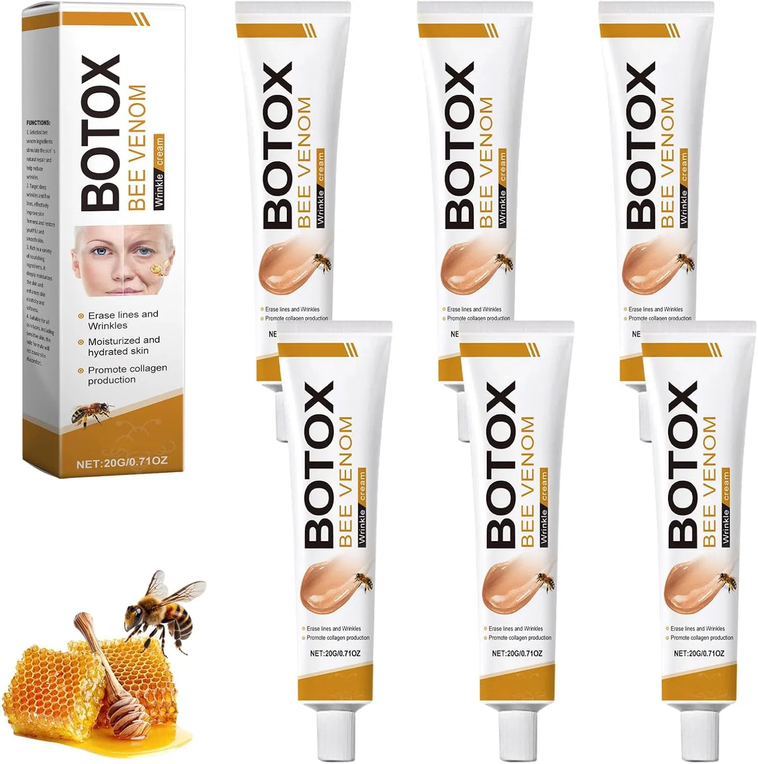 Крем для лица Skzkk — Дневной от морщин Bevenom Magic All-Purpose Skin Cream, 20 г