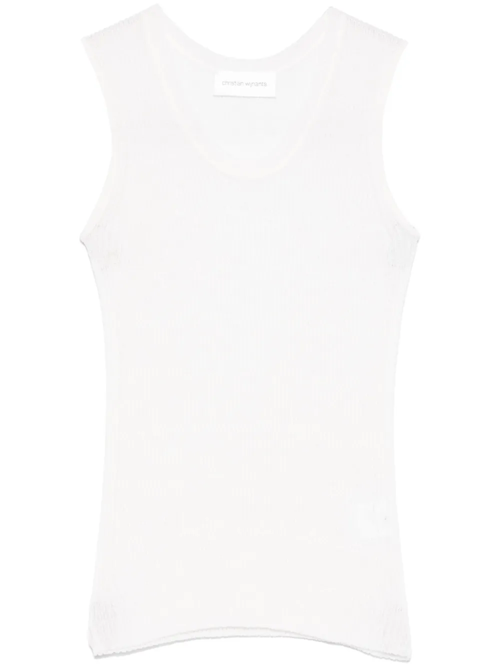 

Топ Kipiu без рукавов Christian Wijnants, белый