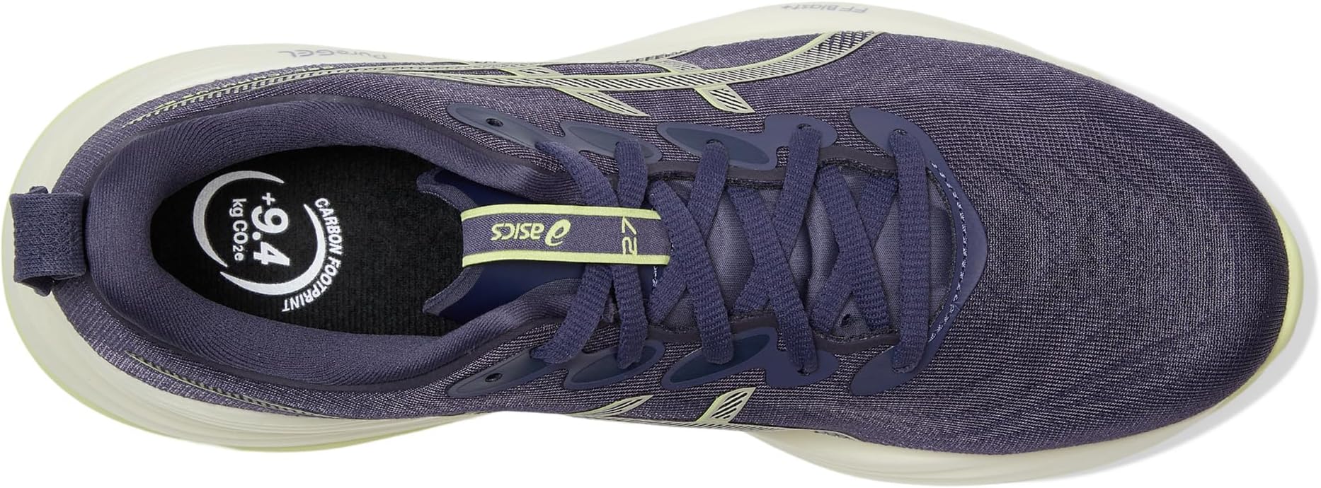 Кроссовки ASICS GEL-Cumulus 27, цвет Indigo Fog/Lucid Yellow — фото 2