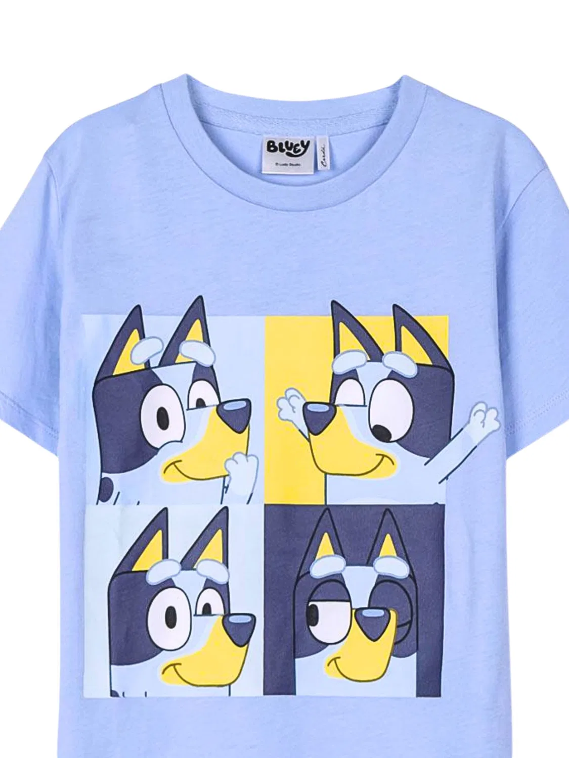 Футболка Bluey светло-голубого цвета — фото 3
