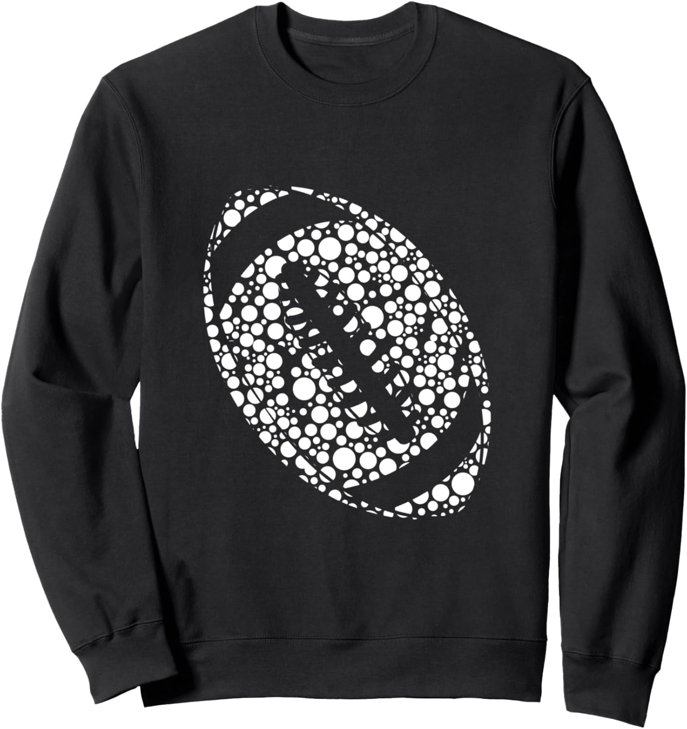 

Международный день точек. Счастливого футбольного дня в горошек! Спортивная толстовка для любителей футбола International Dot Day Happy Polka Dot Gift Store, черный