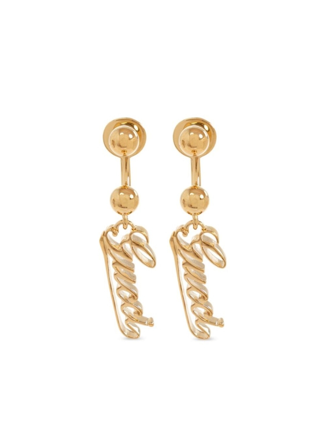 

-серьги-капли в виде бауле Gucci, золотой