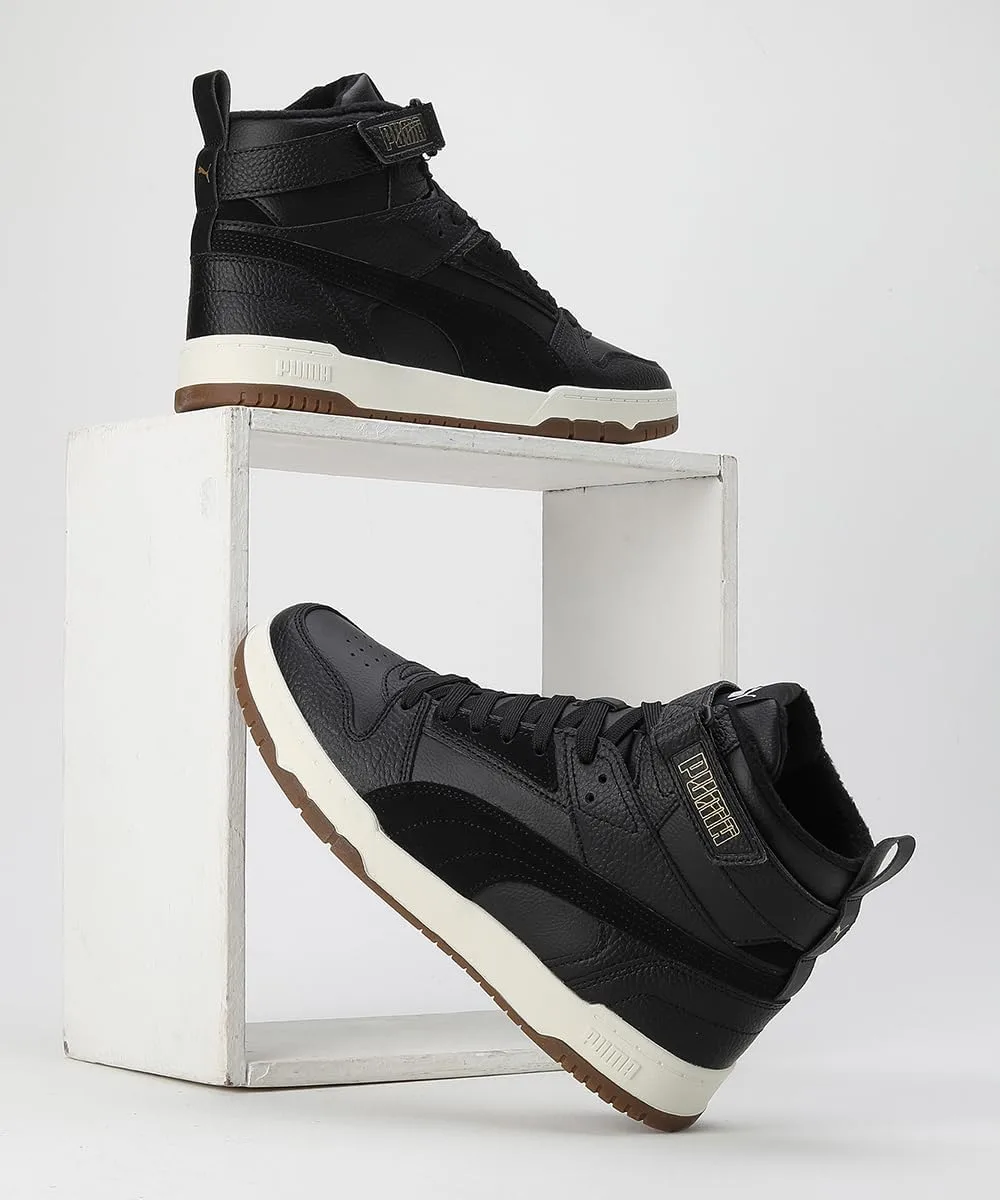 Кроссовки Puma Unisex Rbd Game WtrSneaker, черный/золотой — фото 4
