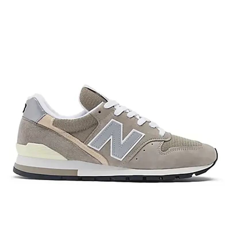 996 Сделано в Японии Серый New Balance, Серый Белый — фото 2