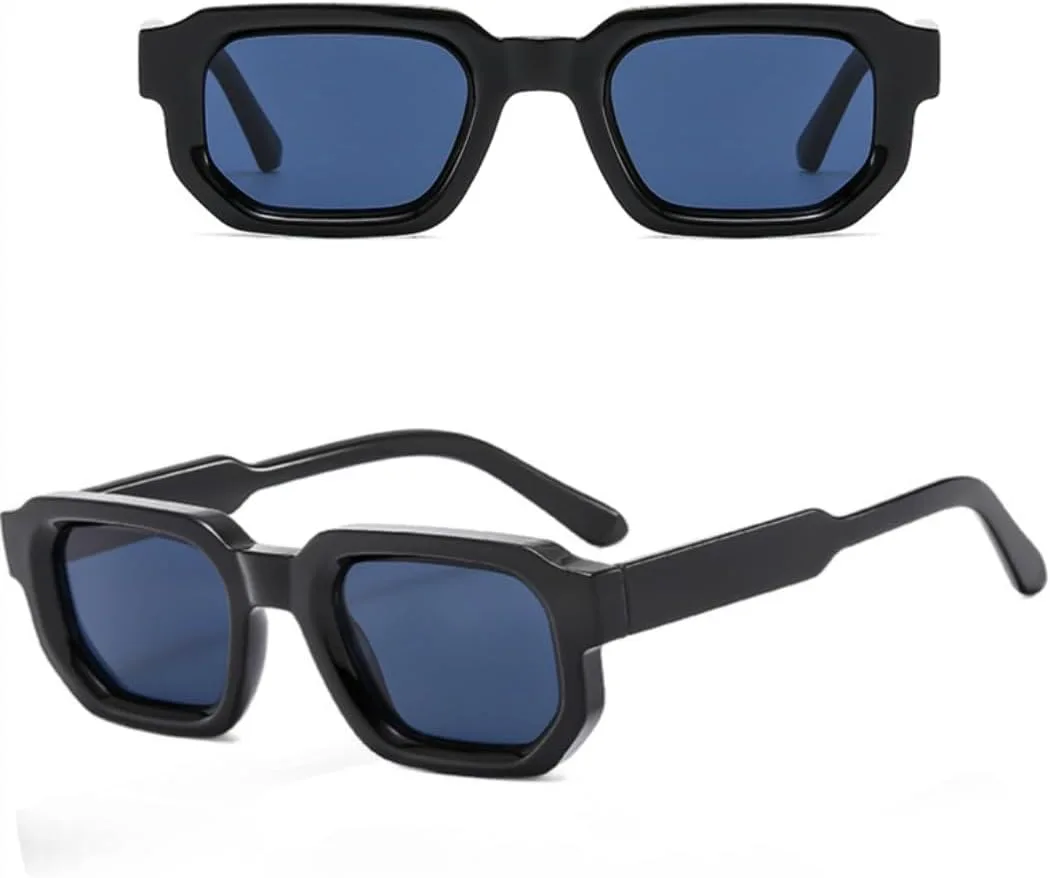 

Солнцезащитные очки для мужчин и женщин - защита UV400 - маленькая оправа, линзы конфетных цветов, для занятий спортом на открытом воздухе и вождения DSVIGF, Red