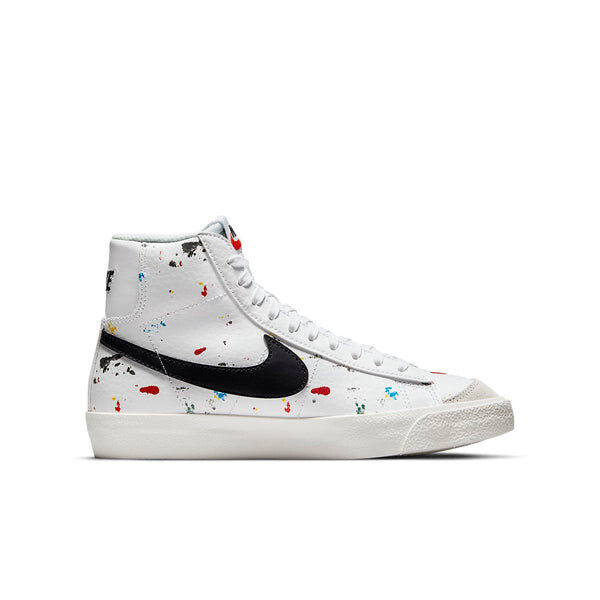 Кроссовки blazer mid '77 'paint splatter' Nike, белый — фото 2