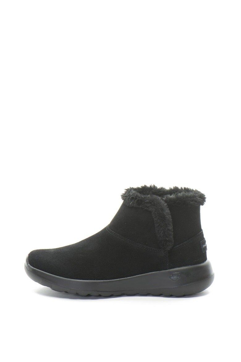 

Женские меховые сапоги On The Go Joy — комплект Skechers, черный
