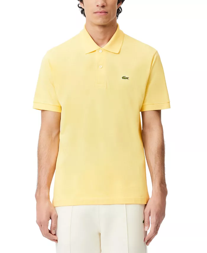 

Мужская классическая поло с коротким рукавом L.12.12 Lacoste, желтый