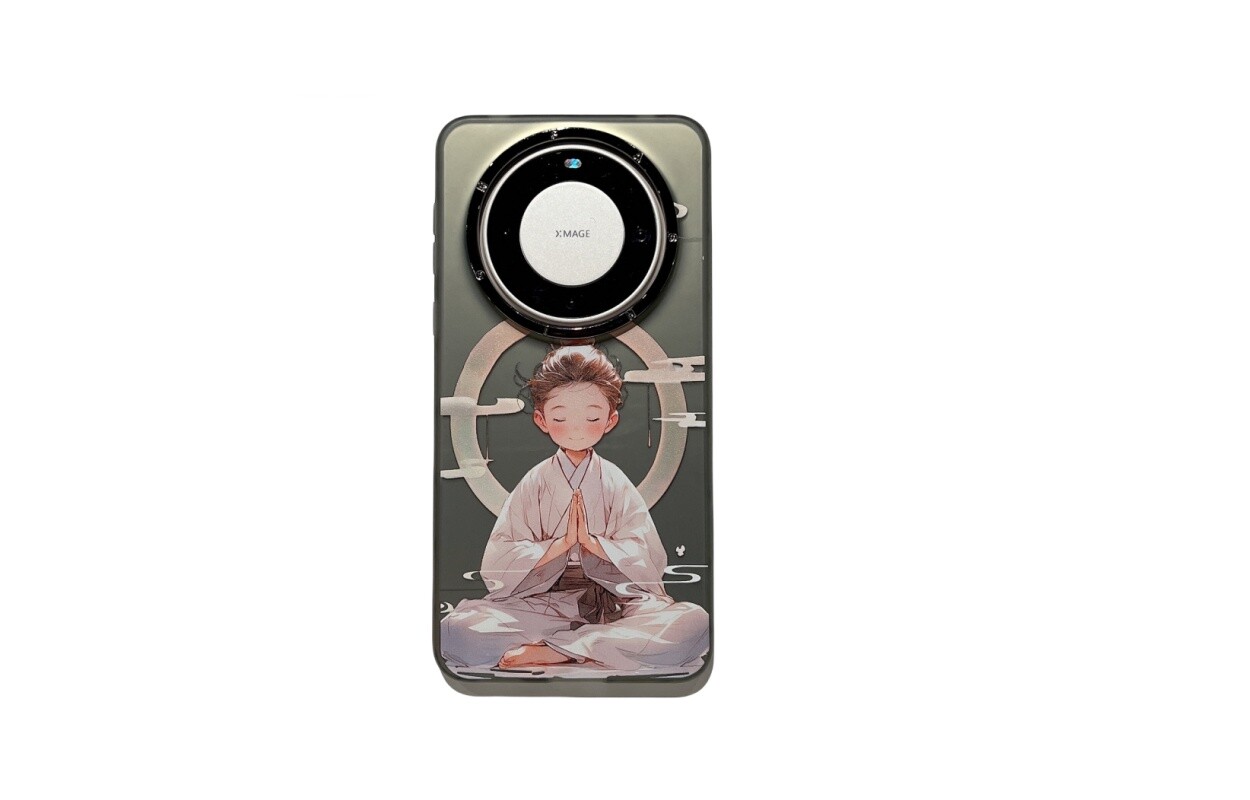 

Чехол для телефона Dis с котом Discat, Buddhist girl